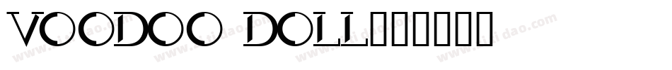 Voodoo Doll字体转换